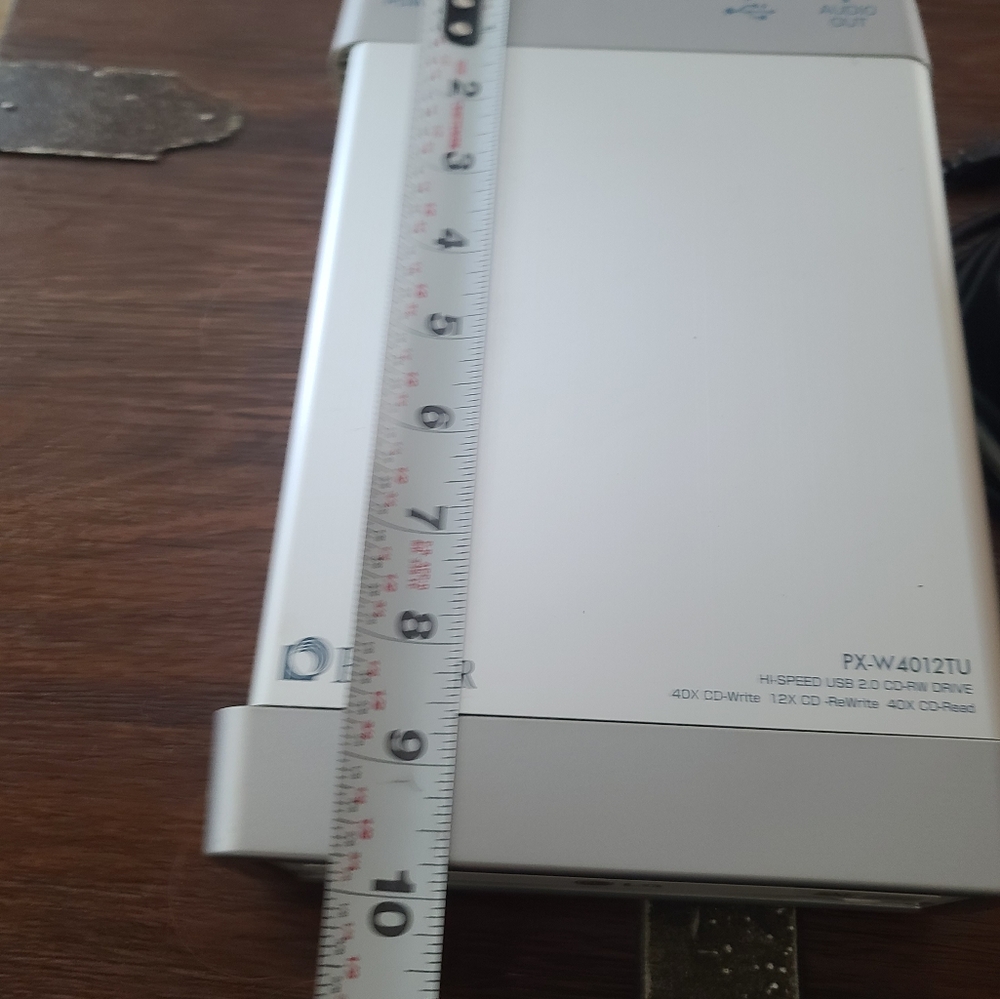 Plextor Plexwriter External CD/DVD Drive with Power Cable PX-W4012TU - Picture 7 of 16